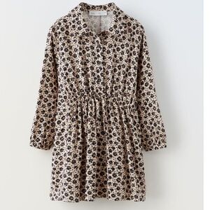 Zara mixed floral dress worn once